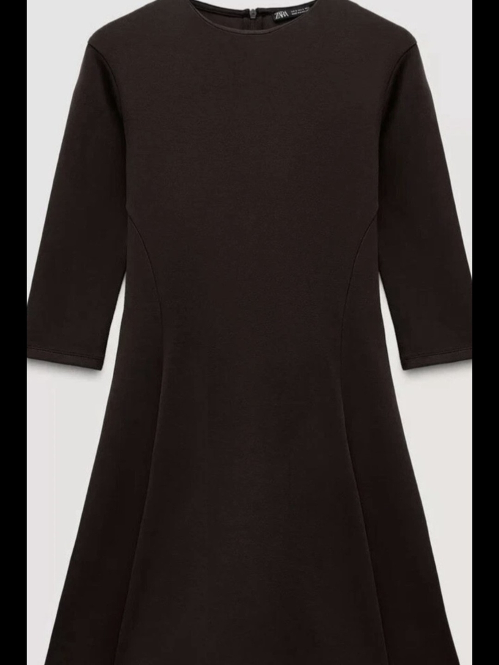 Zara Chocolate Dress Size L